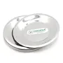 Coconut Stainless Steel Glass Lid/Glass Cover/Ciba - Set of 12 Pieces - Diamater - 10.5 cm Each, 5 image