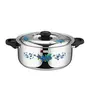 Butterfly Stainless Steel Floral Casserole - 1.5L Silver, 2 image