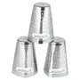 Coconut Stainless Steel A11 Water Glass Set of 3 - Capacity - 200ml Each Glass, 3 image