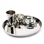 Coconut Stainless Steel (Heavy Guage) Citrus Dinner Set / Dinnerware - 4 Pieces, 2 image