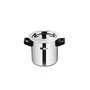 Butterfly Stainless Steel Premium Milk Pot Milk Boiler Milk Cooker Double Wall with Whistle and Funnel 1 Litre Silver, 3 image
