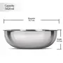 Milton Pro Cook Triply Stainless Steel Tasla with Lid 30 cm / 5.7 Litre, 6 image