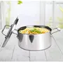 MILTON Pro Cook Triply Stainless Steel Casserole with Lid 22 cm / 4 Litre- Silver, 4 image