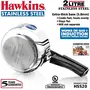 Hawkins Classic CL15 1.5-Liter New Improved Aluminum Pressure Cooker Small Silver & Hawkins Stainless Steel Pressure Cooker 2 Litres Silver, 6 image