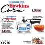 Hawkins - N10 Toy Cooker Silver & Hawkins Stainless Steel Pressure Cooker 1.5 litres Silver (Ssc15), 6 image