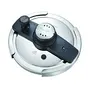 Prestige Clip-on Mini Induction Base Stainless Steel Pressure Cooker with Lid 2 Litre Metallic Silver, 4 image