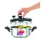 Prestige Clip-on Mini Induction Base Stainless Steel Pressure Cooker with Lid 2 Litre Metallic Silver, 2 image