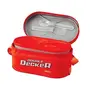 Milton Double Decker Lunch Box- Red, 5 image