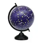 13" Unique Antiique Look Blue Decorative Desktop Rotating Globe Constellation Stars Globes Table Decor By Globes Hub-Perfect for Home, Office & Classroom