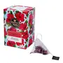 Karma Kettle Tahiti - Tisane with Berry Tea, Fruity infusion, Strawberries, Cockscomb flowers, Hibiscus Flowers ( 20 Silken Pyramid Teabags, 40 gms ), 2 image