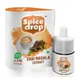 Chai Masala Extract | Tea Masala Drops | Authentic Indian Recipe | No preservative | 5 ml | 1 drop per cup of tea| 1 bottle makes 180 cups | 1 bottle of 5ml equal to 125 grams of powder