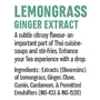 Lemongrass Ginger Natural Extract | for Tea Soups Shakes and Beverages | 5 ml ( Pack of 3  x 180 Drops), 5 image