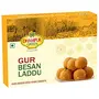 Speciality Gur Besan Laddu Ladoo Laddoo Indian Sweets 500g| Gur Gud Desi Ghee Based Jaggery Mithaai No Added Sugar No Color No Preservatives Naturally Made