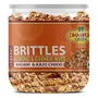 Speciality Almonds & Cashew Nuts Caramel Brittle - Badam Kaju Chikki - Energy Bar 200g