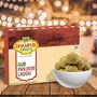 Speciality Gur Panjeeri Laddu Laddo Ladoo made with Desi Ghee and Dry Fruits 400g |Gur Based Indian Sweet Mithai No Added Sugar No Color Naturally Made Mithaai No Preservatives, 4 image