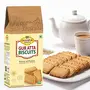 Speciality Cookies Biscuit Gift Pack Hamper - Jaggery Atta Cookies & Gur Oats Cookies Bakery Biscuit without Sugar Sugar Free Natural Jaggery Gur Cookies Diwali Gift Box Hampers 400grams, 3 image