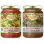 Speciality Mixed Fruits Jam Kiwi Spread Apricot Jam No Added Color & Preservatives with Fresh Fruits of Himalayas and Sugar Cane Juice No Added Sugar Sugar Free Jam 600grams
