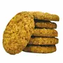 egreen Gur Jaggery Atta Coconut Cookies Biscuit 300grams Pure Gur Gud Bakery Whole Wheat Flour Baked Cookies Biscuit Healthy Snacks with No Added Sugar for Diet, 3 image