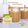 green Vanilla Sugar Sachets 1Kg (5g x 200 Sachets) | Sugar Sachets for Tea Sulphurless Superfine Natural Cane Sugar Double Refined, 4 image