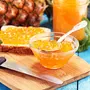 Speciality Pineapple Fruit Jam Conserve with Organic Sugarcane Juice Jaggery Natural Fruit Jam Without No Added Sugar Free Jam for Bread Kids Breakfast Cake Decorating Girl Women Diet 300g, 3 image