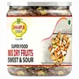 Speciality Dry Fruits Makhana Gift Box Hampers - Caramel Makhana Mix Dry Fruits Trail Mix Superfood Mix and Gur Saunf No Chemical Sugar Free No Sulphur and Added Preservatives Diwali Gift Box Hamper for Family Friend800 grams, 5 image