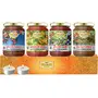 Speciality Mixed Fruit Jam Gift Box - Apple Spread Apricot Jam Plum Jam & Kiwi Spread(300g each) Natural Himalayan Mixed Fruits Jam Spread No Chemical Sugar Preservatives Diwali Gift Pack 1.2Kg, 2 image