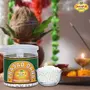 Speciality Indian Sugar Batasha Batashe & Elaichi Prasad Dana Jar Combo for Puja Worship Sweet Mithaai Natural Pure White Batasha No added Chemical Color Preservatives 400gm (2 x 200g), 6 image
