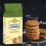 Speciality Cookies Biscuit Gift Pack Hamper - Jaggery Oats Cookies & Gur Cracker Cookies Bakery Biscuit without Sugar Sugar Free Natural Jaggery Gur Cookies Diwali Gift Box Hampers 400gram, 3 image
