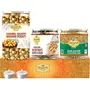 Speciality Dry Fruits Makhana Gift Box Hampers - Caramel Makhana Mix Dry Fruits Trail Mix Superfood Mix and Gur Saunf No Chemical Sugar Free No Sulphur and Added Preservatives Diwali Gift Box Hamper for Family Friend800 grams, 2 image