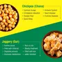Speciality Gur Gud Chana Channa Snacks with Natutral Jaggery with Roasted Chickpeas Healthy Lite Snacks with No Added Sugar Preservatives Chemical Color Natural Flavor 400g(2 x 200g), 2 image