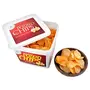 Box Pack Premium Flavoured Hot Spicy Potato Chips 200 gm (7.05 OZ), 5 image