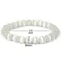 Natural Selenite Bracelet 8mm for Reiki Healing and Vastu Correction Protection Concentration Spirituality and Increasing Creativity, 3 image