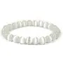 Natural Selenite Bracelet 8mm for Reiki Healing and Vastu Correction Protection Concentration Spirituality and Increasing Creativity, 2 image