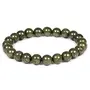 Natural Pyrite Bracelet 8mm for Reiki Healing and Vastu Correction Protection Concentration Spirituality and Increasing Creativity, 2 image