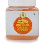 NatureVit Cheddar Cheese Powder 250g (Best for Make Delicious Cheese-Flavoured Pop-Corn Pizza Pasta French Friese etc)