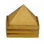 Metal Wish Pyramid, 3 Layer with 91 Pyramids for Vastu and (2 inch), 3 image