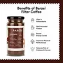 Barosi Filter Coffee 200 gms, AAA grade Arabica Beans, Authentic and Aromatic, Sustainable Glass Packaging, 6 image