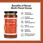 Barosi Multi Floral Honey 500 gm, NMR Tested Pure and Raw Immunity Booster, Natural Forest Source, Sustainable Glass Packaging, 7 image