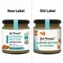 Jus Amazin Creamy Almond Butter - Unsweetened (200g) | 25% Protein | Clean Nutrition |Single ingredient - 100% Almonds | Zero Additives | Vegan & Dairy Free, 3 image
