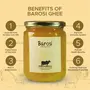 Barosi A2 Desi Cow Ghee Combo of 2 of 500 ml, Produced from Grass fed Desi Cow Milk, Aromatic and Pure, Bilona method, Sustainable Glass packaging, 4 image