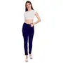 Lorem Ginzo Women's Skinny Denim Dark Blue Jeans - Strechable Jeans for Women, 4 image