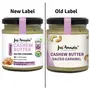 Jus' Amazin Creamy Cashew Butter – Salted Caramel (200g) | 17% Protein | Plant Based Nutrition | Zero Chemic| Vegan | Dairy Free | 100% Natural, 3 image