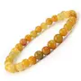 Natural Yellow Jasper Bracelet Crystal Stone 6mm Beads Bracelet Round Shape for Reiki Healing and Crystal Healing Stone (Color : Yellow), 6 image