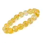 Natural AAA Citrine Bracelet Crystal Stone 10mm Diamond Cut Beads Bracelet for Reiki Healing and Crystal Healing Stones (Color : Yellow), 5 image