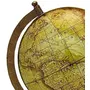 12.5" Desktop Rotating Globe World Earth Yellow Ocean Geography Table Decor - Perfect for Home, Office & Classroom By Globes Hub, 2 image