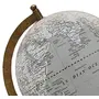 11.2" Desktop Rotating Globe Table Decor World Earth Gray Ocean Geography - Perfect for Home, Office & Classroom By Globes Hub, 6 image