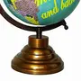 12.7" Desktop Rotating Globe World Green Ocean Earth Geography Table Decor - Perfect for Home, Office & Classroom By Globes Hub, 6 image