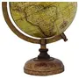 12.5" Desktop Rotating Globe World Earth Yellow Ocean Geography Table Decor - Perfect for Home, Office & Classroom By Globes Hub, 6 image