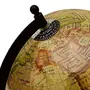 12" Desktop Rotating Beige Ocean Globe World Earth Geography Gift Table Decor By Globes Hub-Perfect for Home, Office & Classroom, 6 image