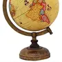11.3" Desktop Rotating Globe Earth Yellow Ocean Geography Gift Table Decor - Perfect for Home, Office & Classroom By Globes Hub, 3 image